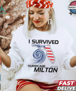 I Survived Hurricane Milton 2024 Florida Strong Survivor shirt