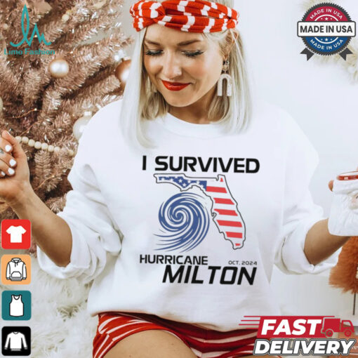I Survived Hurricane Milton 2024 Florida Strong Survivor shirt