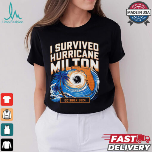 I Survived Hurricane Milton October 2024 shirt