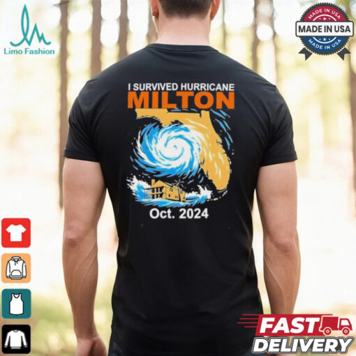 I Survived Hurricane Milton Strong October 2024 Shirt