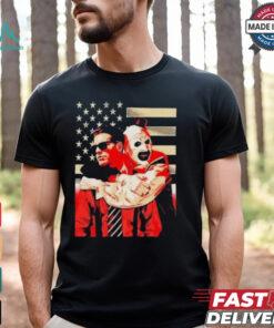 Ice nine kills x terrifier a work of art embrace USA flag Shirt