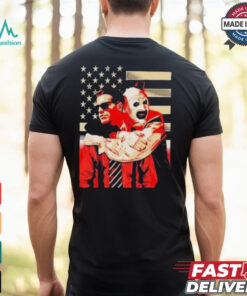 Ice nine kills x terrifier a work of art embrace USA flag Shirt