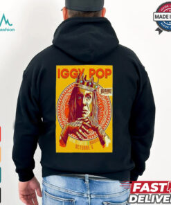 Iggy Pop October 6 2024 Royal Center, Bogota shirt