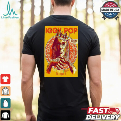 Iggy Pop October 6 2024 Royal Center, Bogota shirt