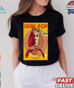 Iggy Pop October 6 2024 Royal Center, Bogota shirt