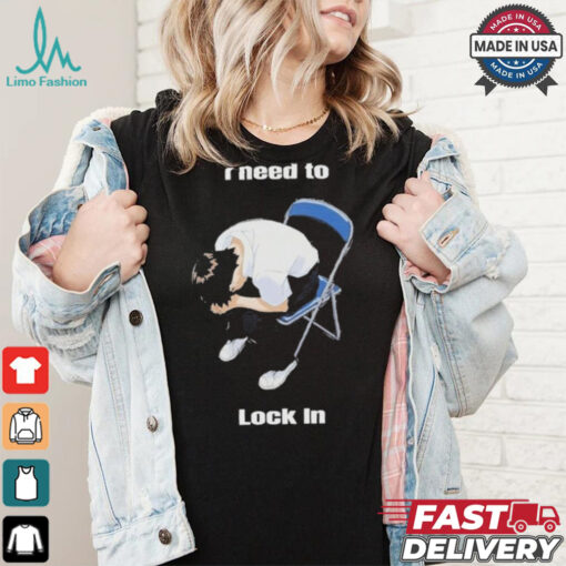 Ikari Shinji I Need To Lock In T shirts