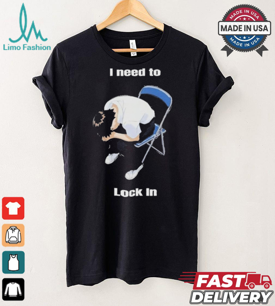 Ikari Shinji I Need To Lock In T shirts Ikari Shinji I Need To Lock In T shirts