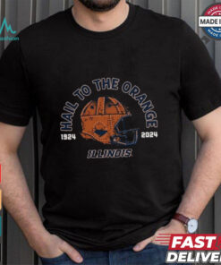 Illinois Fighting Illini football Hail To The Orange The 100 Year Helmet 1924 2024 T Shirts