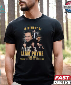 In Memory Of Liam Payne 1993 2024 Thank You For The Memories Gift For Fans T Shirt