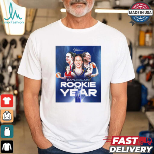 Indiana Fever WNBA 2024 Kia Rookie of the Year is Caitlin Clark Poster t shirt