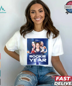 Indiana Fever WNBA 2024 Kia Rookie of the Year is Caitlin Clark Poster t shirt