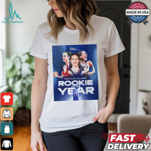 Indiana Fever WNBA 2024 Kia Rookie of the Year is Caitlin Clark Poster t shirt