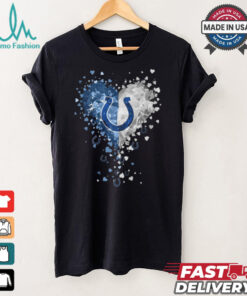 Indianapolis Colts Crystal Heart Shirt