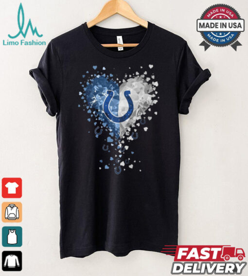Indianapolis Colts Crystal Heart Shirt