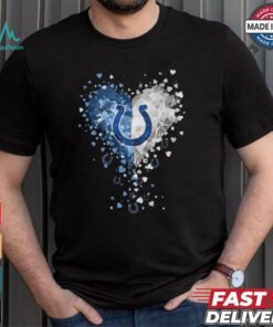 Indianapolis Colts Crystal Heart Shirt