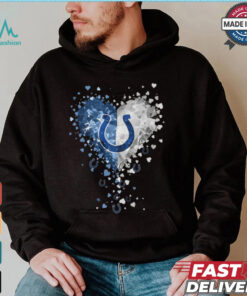 Indianapolis Colts Crystal Heart Shirt
