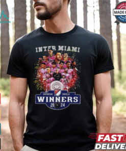 Inter Miami Supporters’ Shield Winners 2024 T Shirt