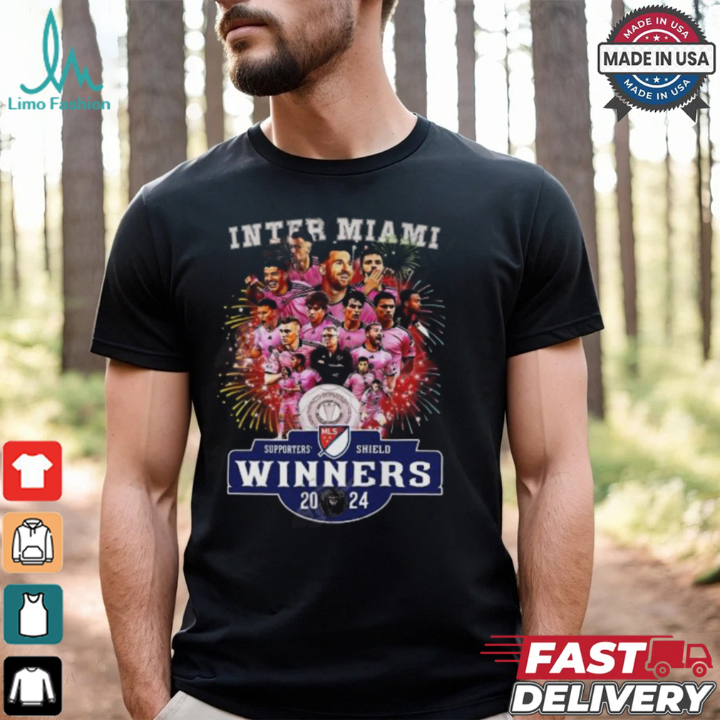 Inter Miami Supporters’ Shield Winners 2024 T Shirt Inter Miami Supporters’ Shield Winners 2024 T Shirt