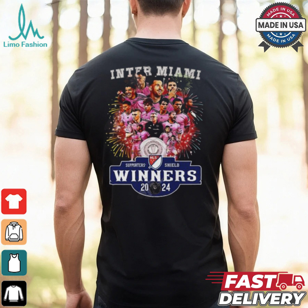 Inter Miami Supporters’ Shield Winners 2024 T Shirt Inter Miami Supporters’ Shield Winners 2024 T Shirt