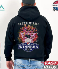 Inter Miami Supporters’ Shield Winners 2024 T Shirt