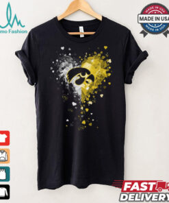 Iowa Hawkeyes Crystal Heart Shirt