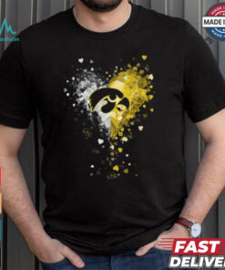 Iowa Hawkeyes Crystal Heart Shirt
