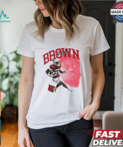 Isaac Brown Cardinal graphic shirt