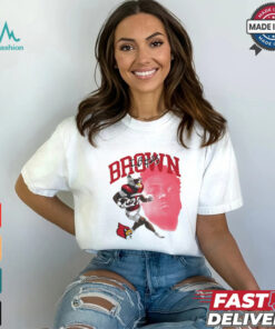 Isaac Brown Cardinal graphic shirt