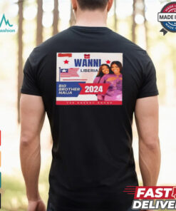 Issata Senwah Vote Wanni Liberia Big Brother Naija 2024 Poster t shirt