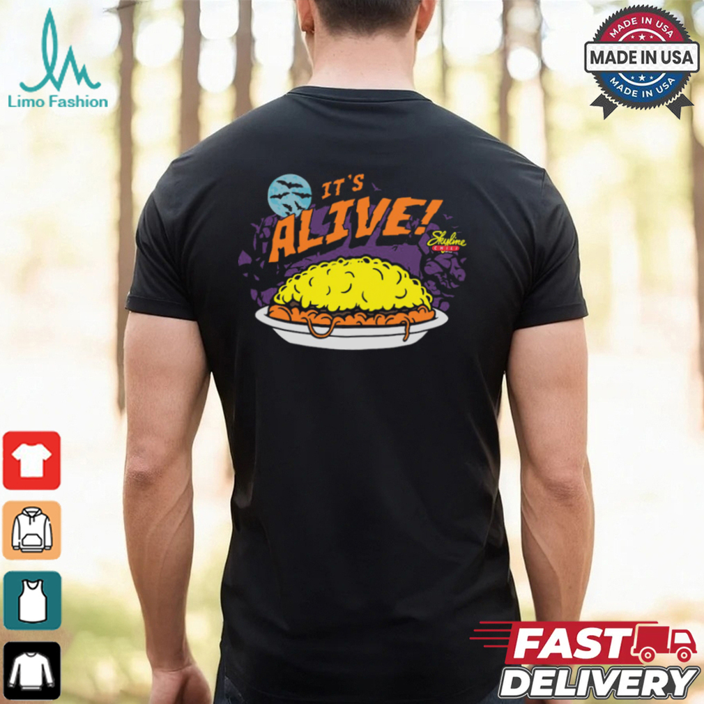 It's Alive Skyline Chili Halloween 3 Way Shirt It's Alive Skyline Chili Halloween 3 Way Shirt