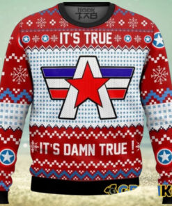 It’s True, It’s Damn True Kurt Angle Ugly Sweater