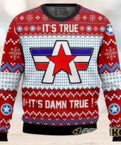 It’s True, It’s Damn True Kurt Angle Ugly Sweater