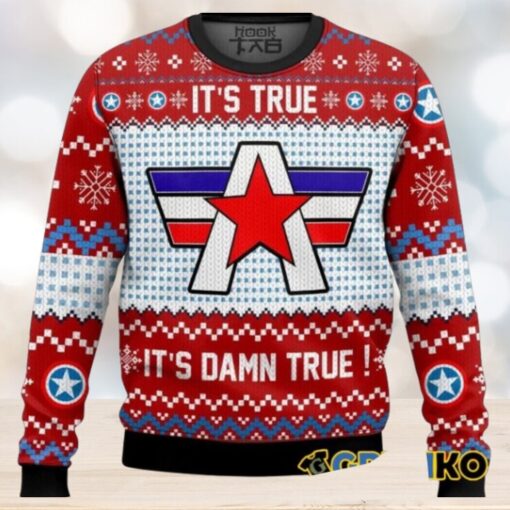 It’s True, It’s Damn True Kurt Angle Ugly Sweater