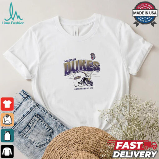 JMU Football Helmet Grid Harrisonburg, Va T Shirt