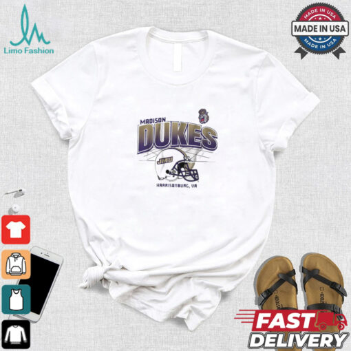 JMU Football Helmet Grid Harrisonburg, Va T Shirt