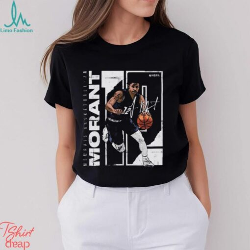 Ja Morant Memphis Grizzlies Basketball Stretch Signature t shirt