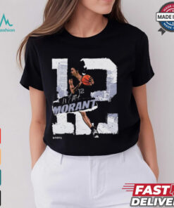 Ja Morant Memphis Grizzlies Rough Signature t shirt