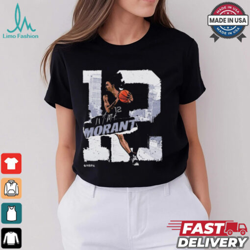 Ja Morant Memphis Grizzlies Rough Signature t shirt