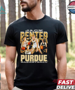 Jack Benter Purdue Boilermakers basketball vintage graphic shirt