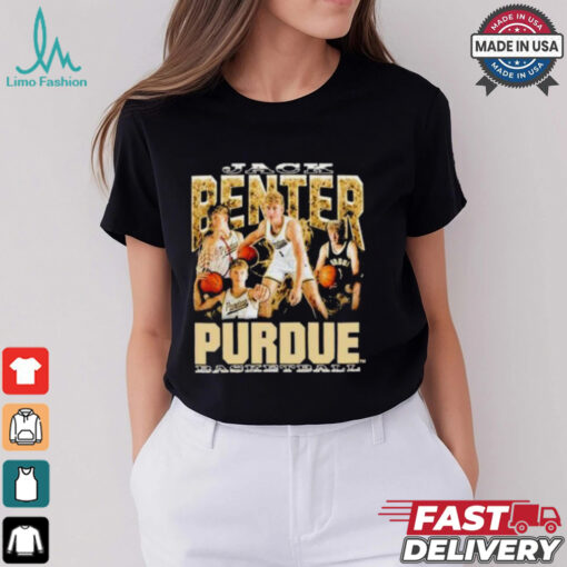 Jack Benter Purdue Boilermakers basketball vintage graphic shirt