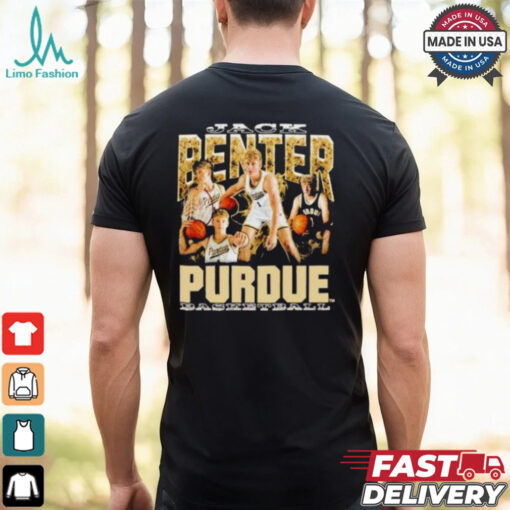 Jack Benter Purdue Boilermakers basketball vintage graphic shirt