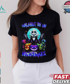 Jack Skellington Welcome To My Nightmare Halloween 2024 Shirt