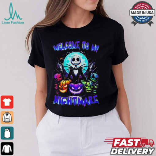 Jack Skellington Welcome To My Nightmare Halloween 2024 Shirt