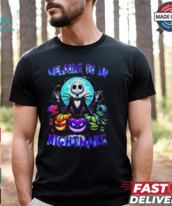 Jack Skellington Welcome To My Nightmare Halloween 2024 Shirt