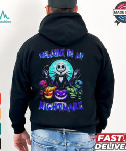 Jack Skellington Welcome To My Nightmare Halloween 2024 Shirt