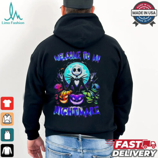 Jack Skellington Welcome To My Nightmare Halloween 2024 Shirt
