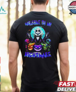 Jack Skellington Welcome To My Nightmare Halloween 2024 Shirt