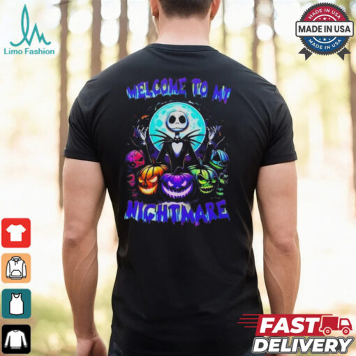 Jack Skellington Welcome To My Nightmare Halloween 2024 Shirt