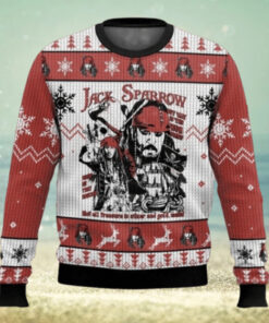 Jack Sparrow The Pirate’s Life For Me Ugly Christmas Sweater