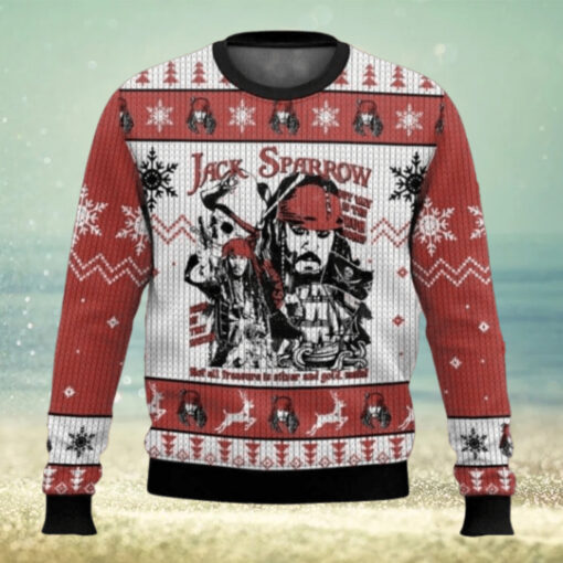 Jack Sparrow The Pirate’s Life For Me Ugly Christmas Sweater